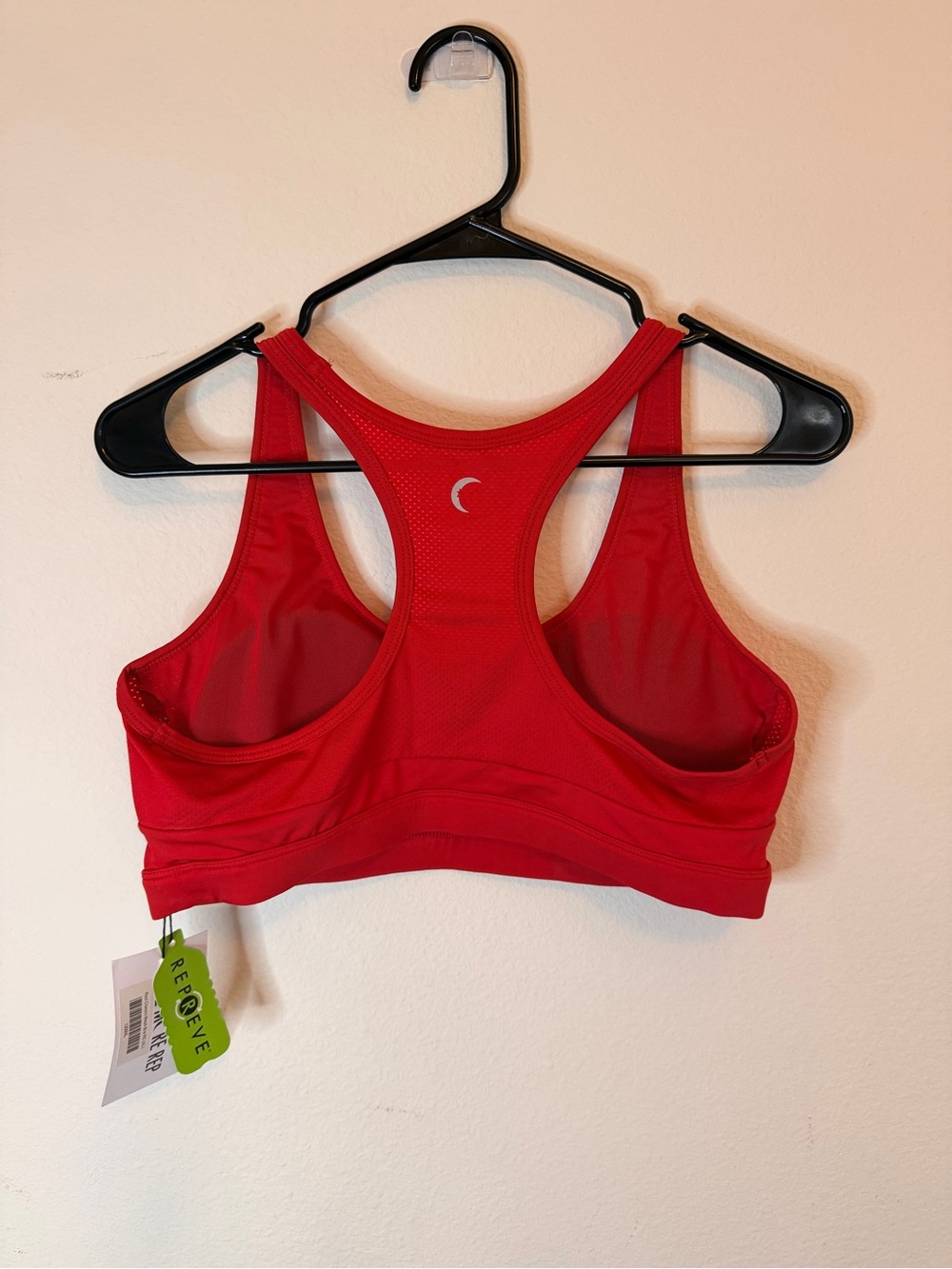NWT Zyia Active Racerback Sports Bra Red XL Moisture Wicking Workout - Picture 4 of 5